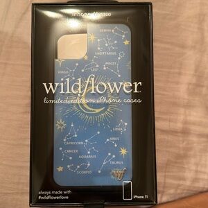 Wildflower Astrology iPhone 11 case.